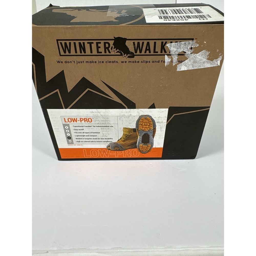 Winter Walking Low-Pro Ice Cleats Size XL Traction Snow Grips Anti Slip NEW
